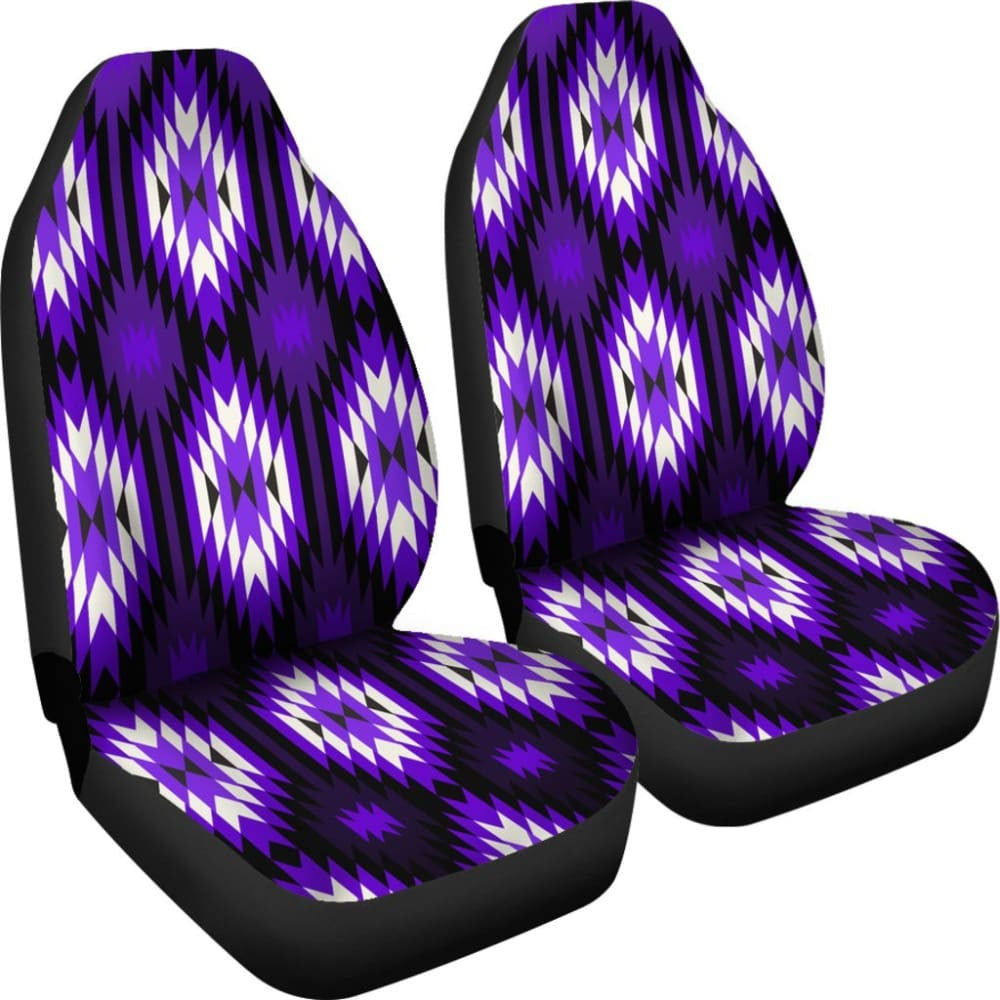 Native Design Car Seat Covers Purple