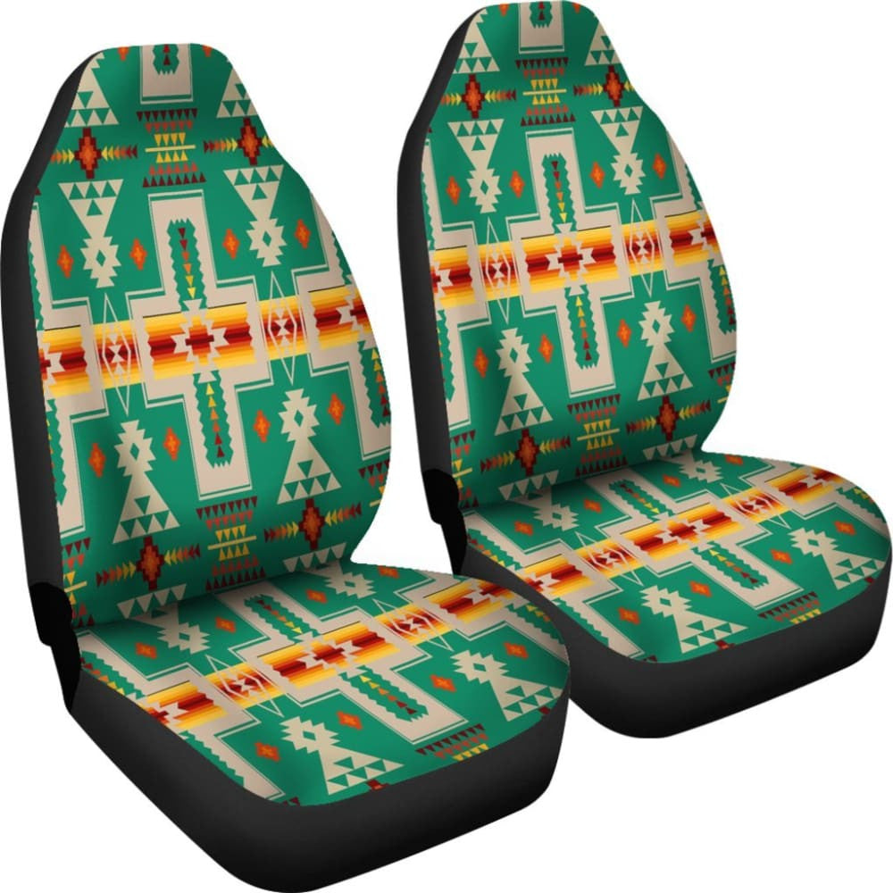 Green Tribe Design Native American Car Seat Covers