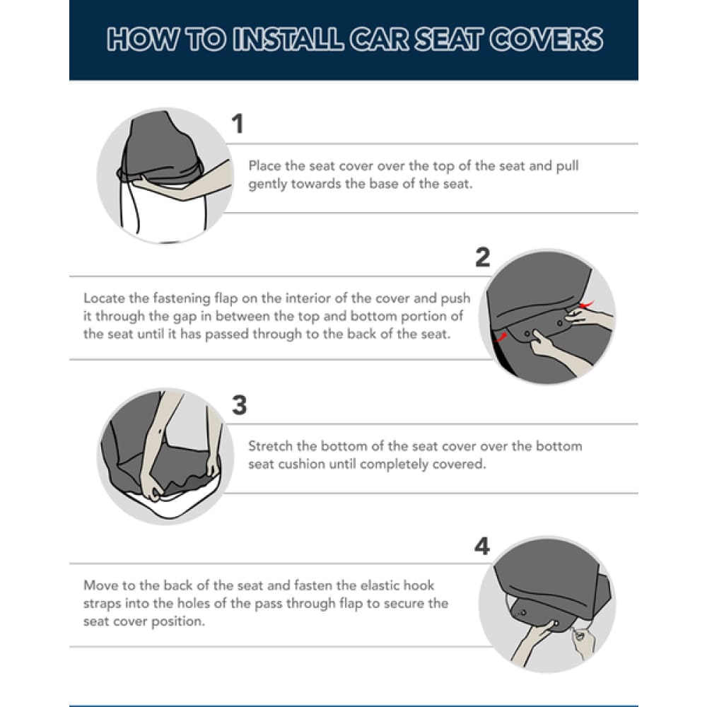 Elephant Mandala - Car Seat Cover