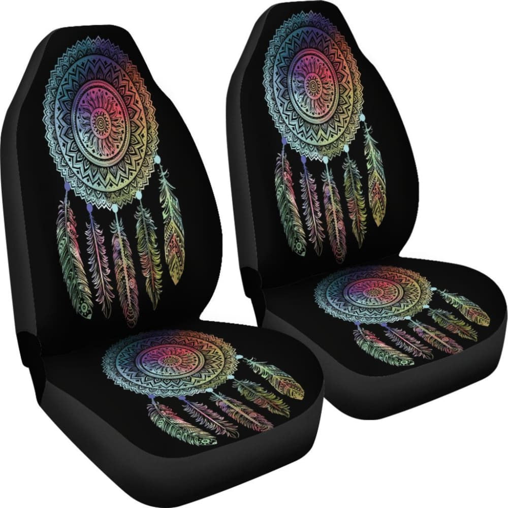 Mandala Dreamcatcher Native American Design Car Seat Covers
