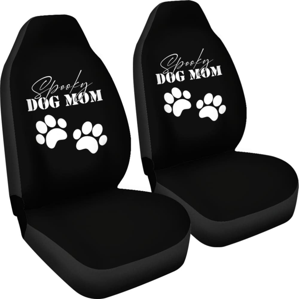 Spooky Dog Mom Halloween Paw Amazing Gift Ideas Car Seat Covers