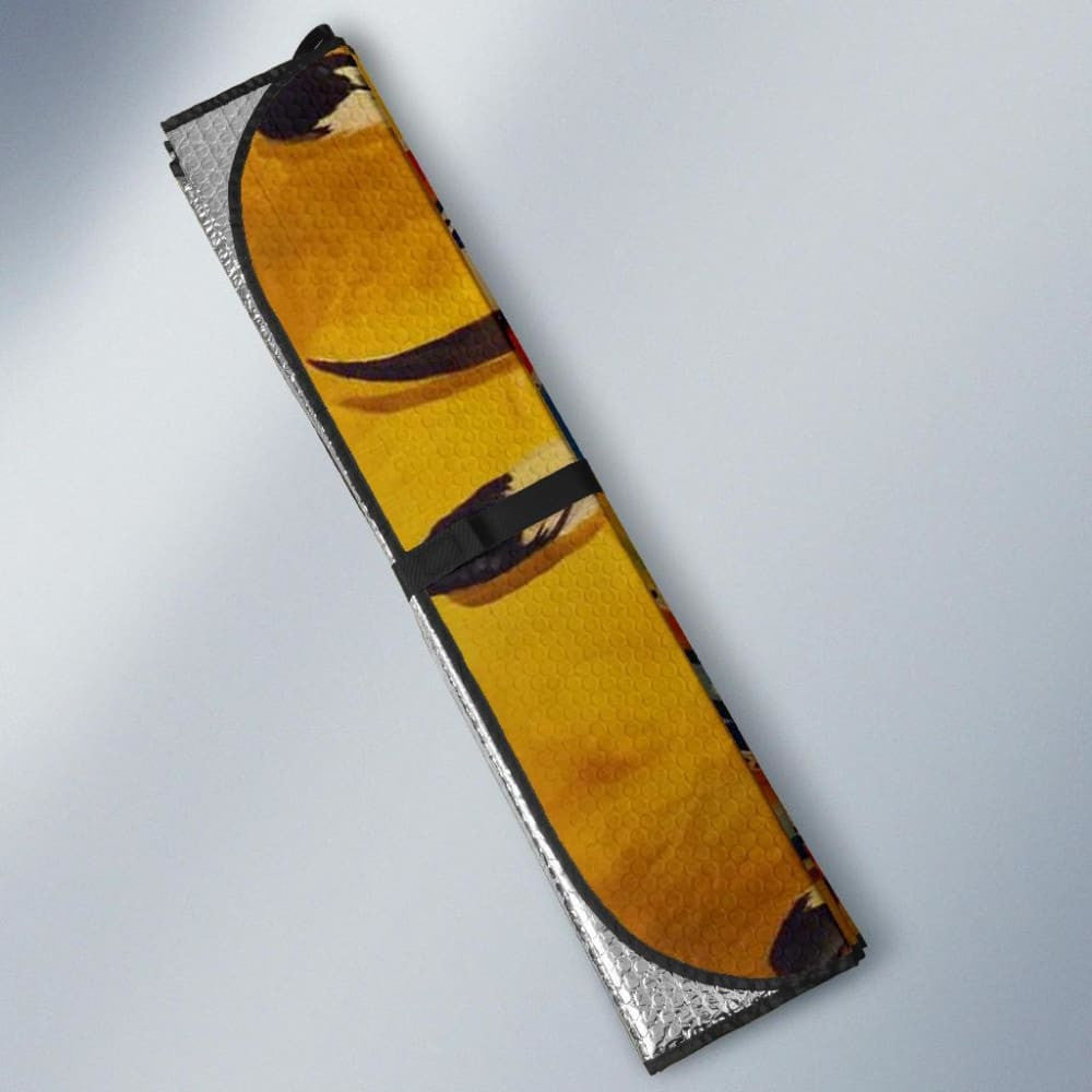 Bison Yellow Native American Auto Sun Shades