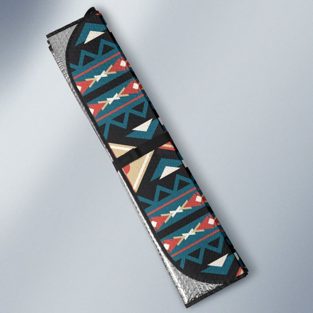 Diamond Pattern Native American Auto Sun Shades