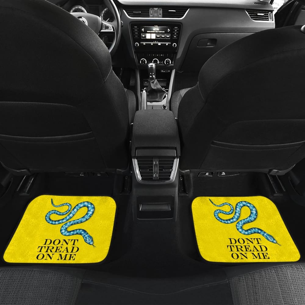 Dont Tread On Me Inspired Car Floor Mats