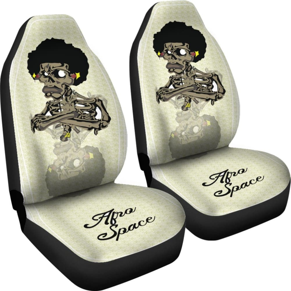 Afro Space Cross Armed Car Seat Covers