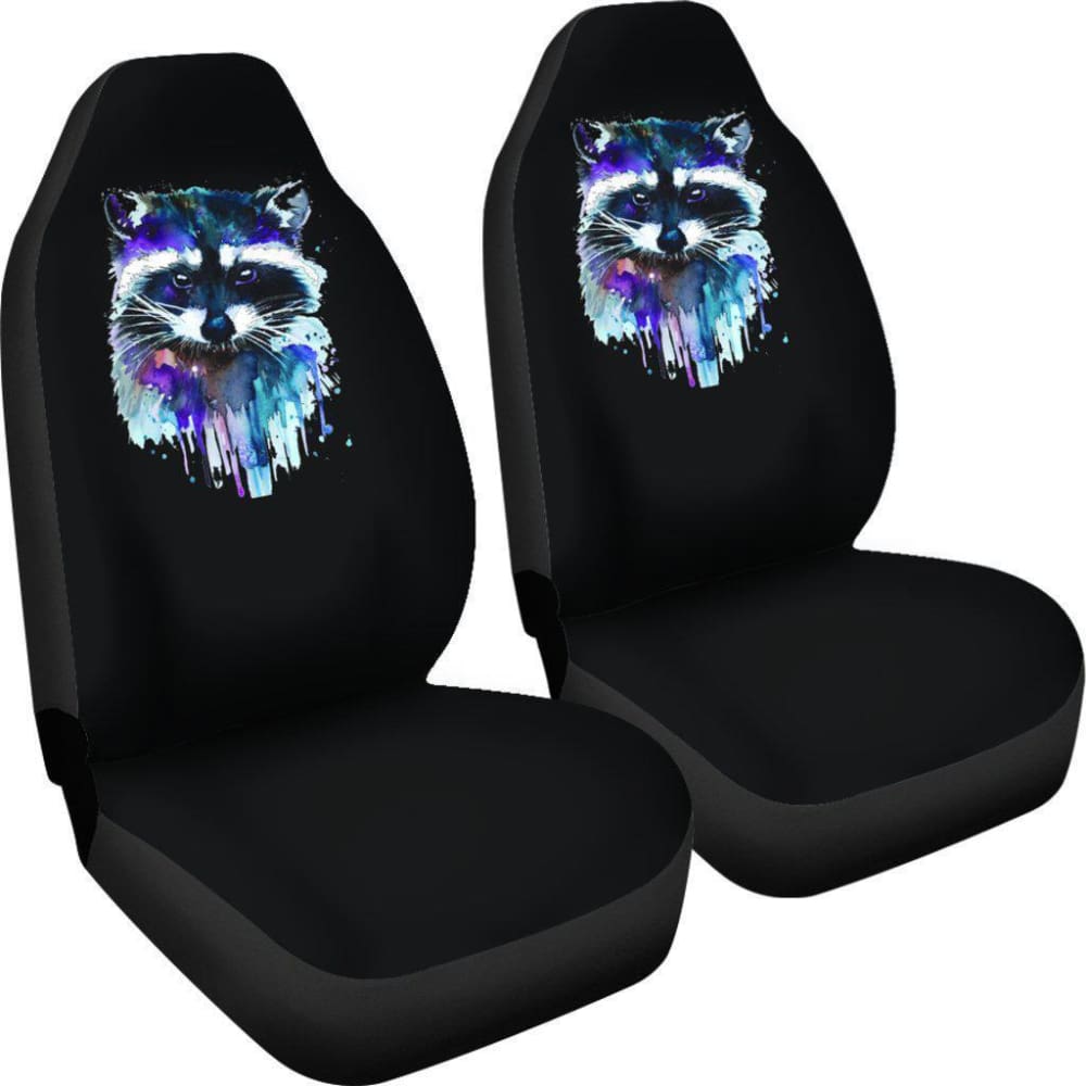 Purple Racoon Seat Covers