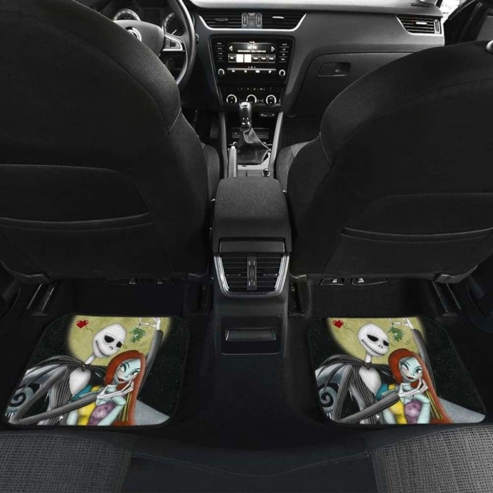 Jack And Sally Nightmare Before Christmas Car Floor Mats Amazing