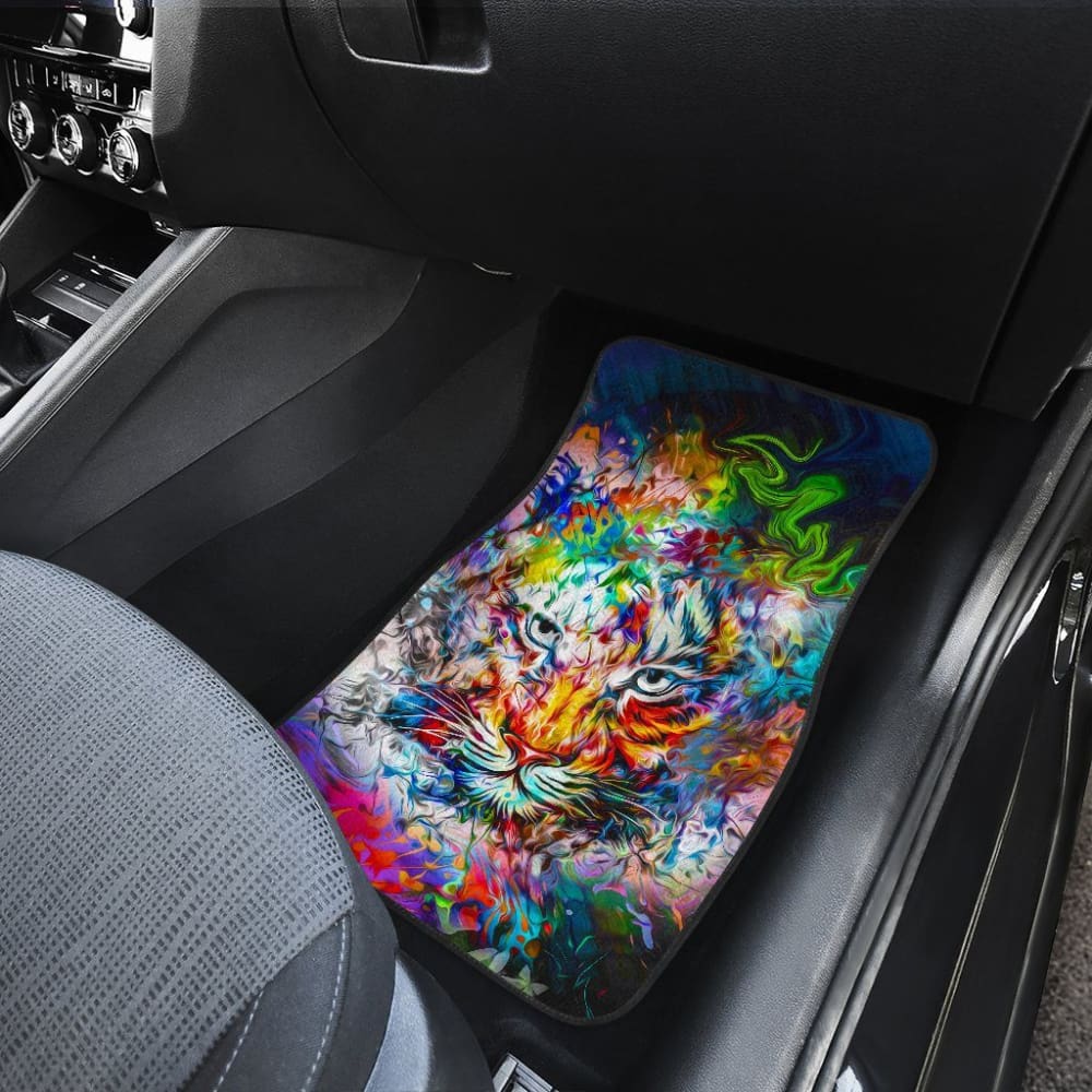 Wild Tiger Car Floor Mats