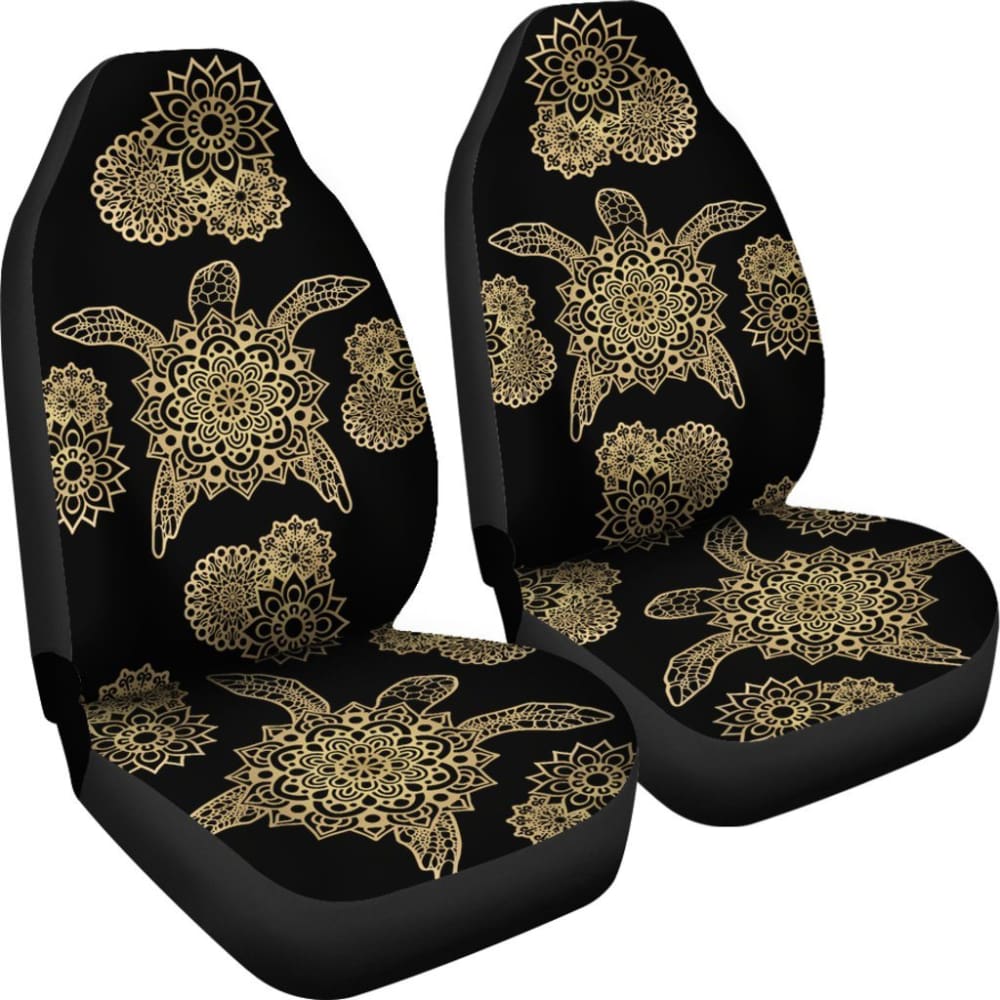 Golden Sea Turtle - Car Seat Covers