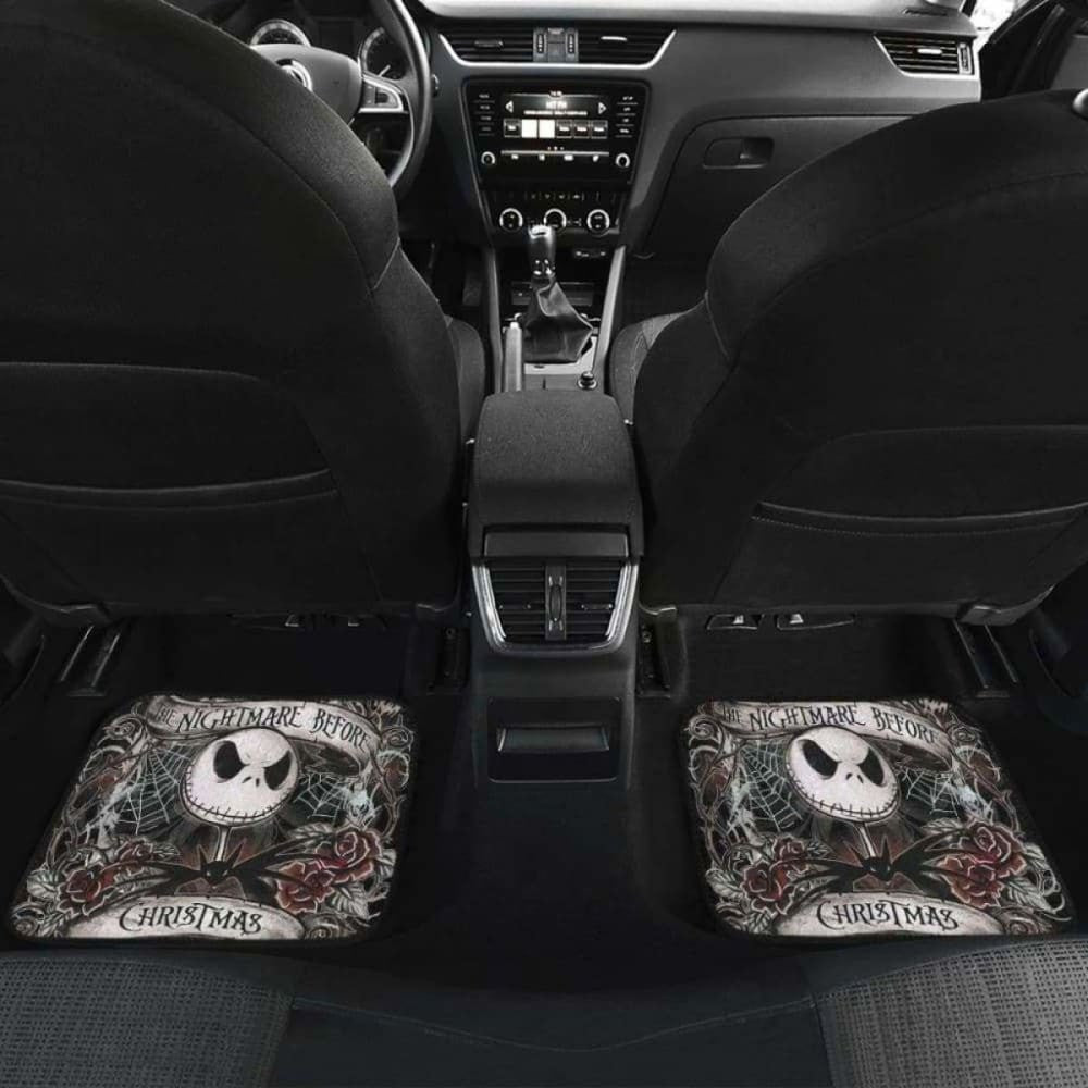 Jack Car Floor Mats Nightmare Before Christmas Cartoon Amazing