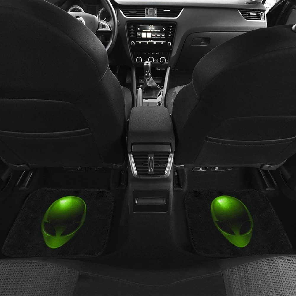 Alien Car Floor Mats Amazing Best Gift Idea