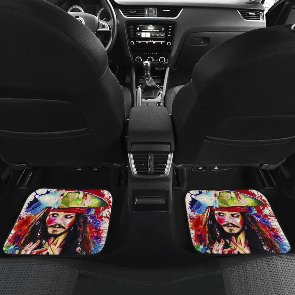 Jack Sparrow Pirates Of The Caribbean Car Floor Mats