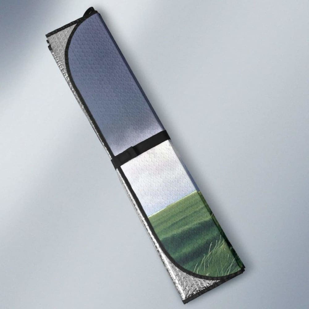 Car Sun Shade With Horse Print