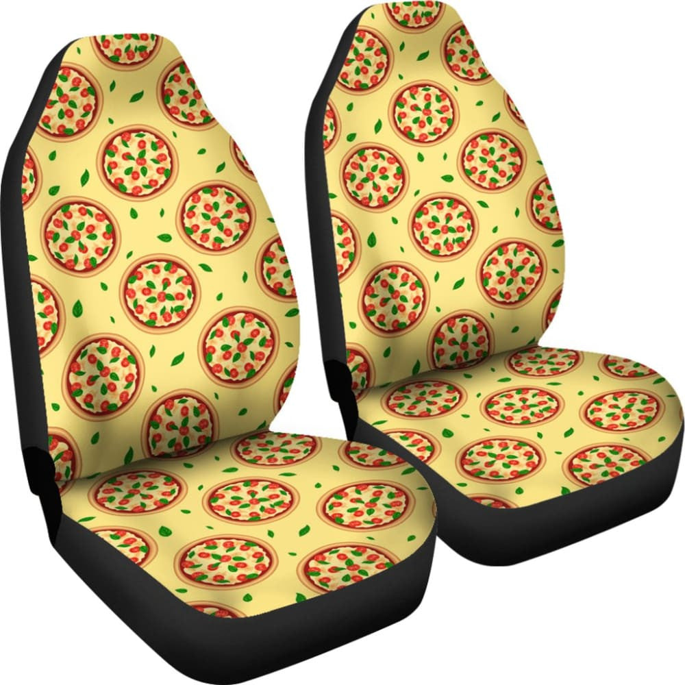 Pizza Design Car Seat Covers