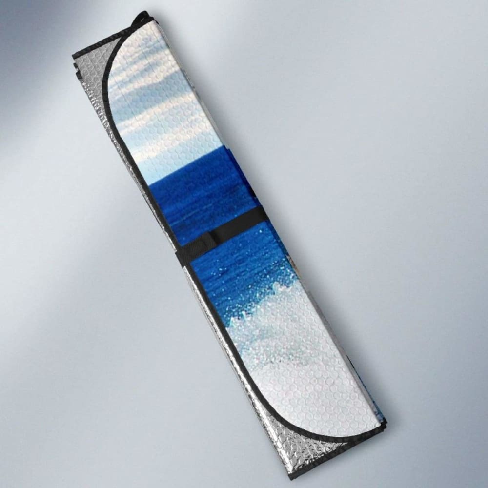 Car Sun Shade With Horse Print