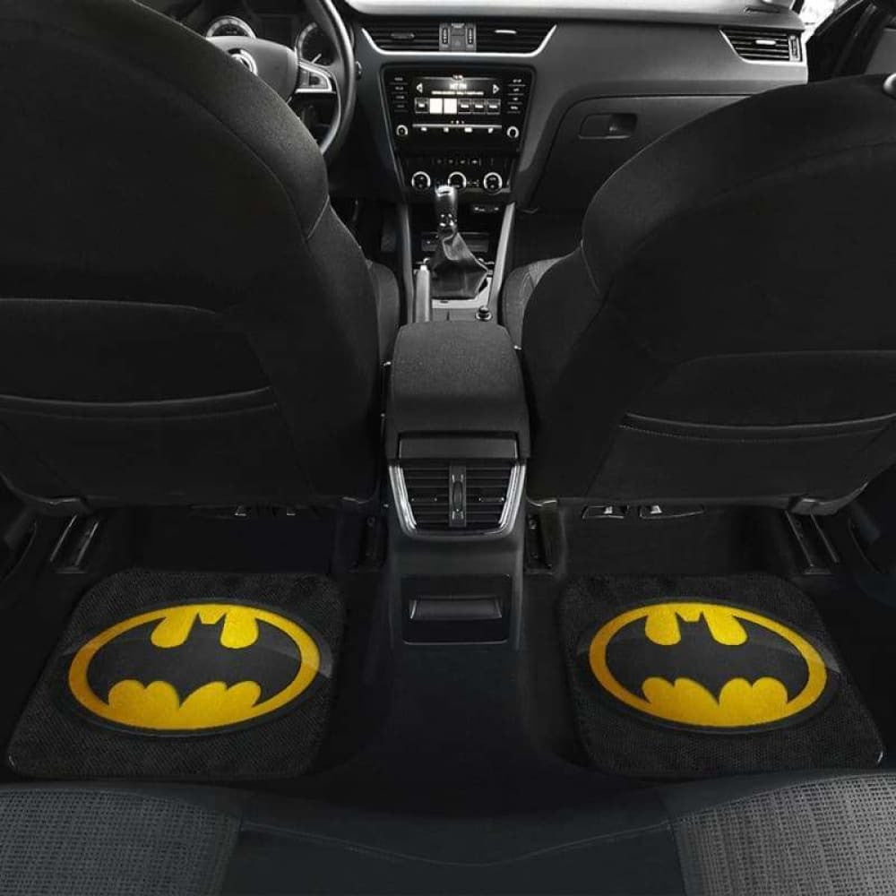 Batman Keep Calm & Call Mr. Bat Car Floor Mats