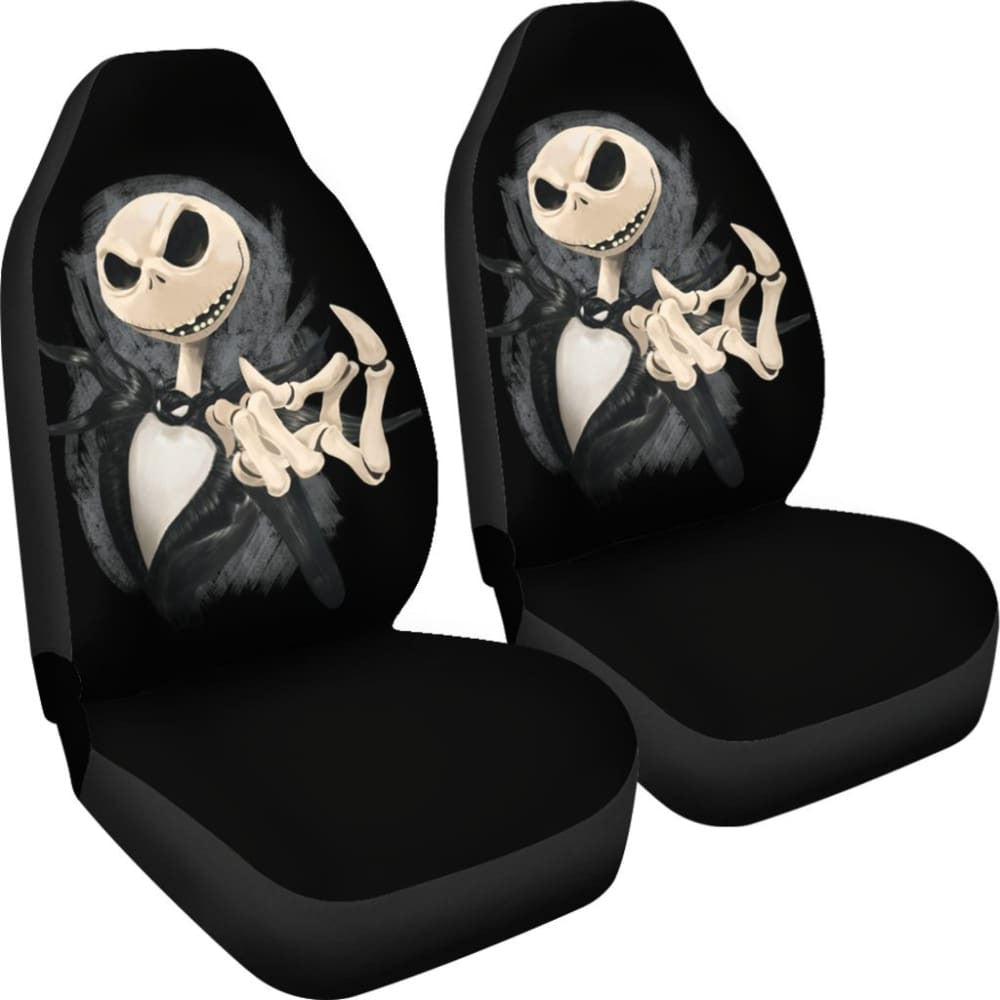 Jack Skellington Head The Nightmare Before Christmas Car Seat Covers