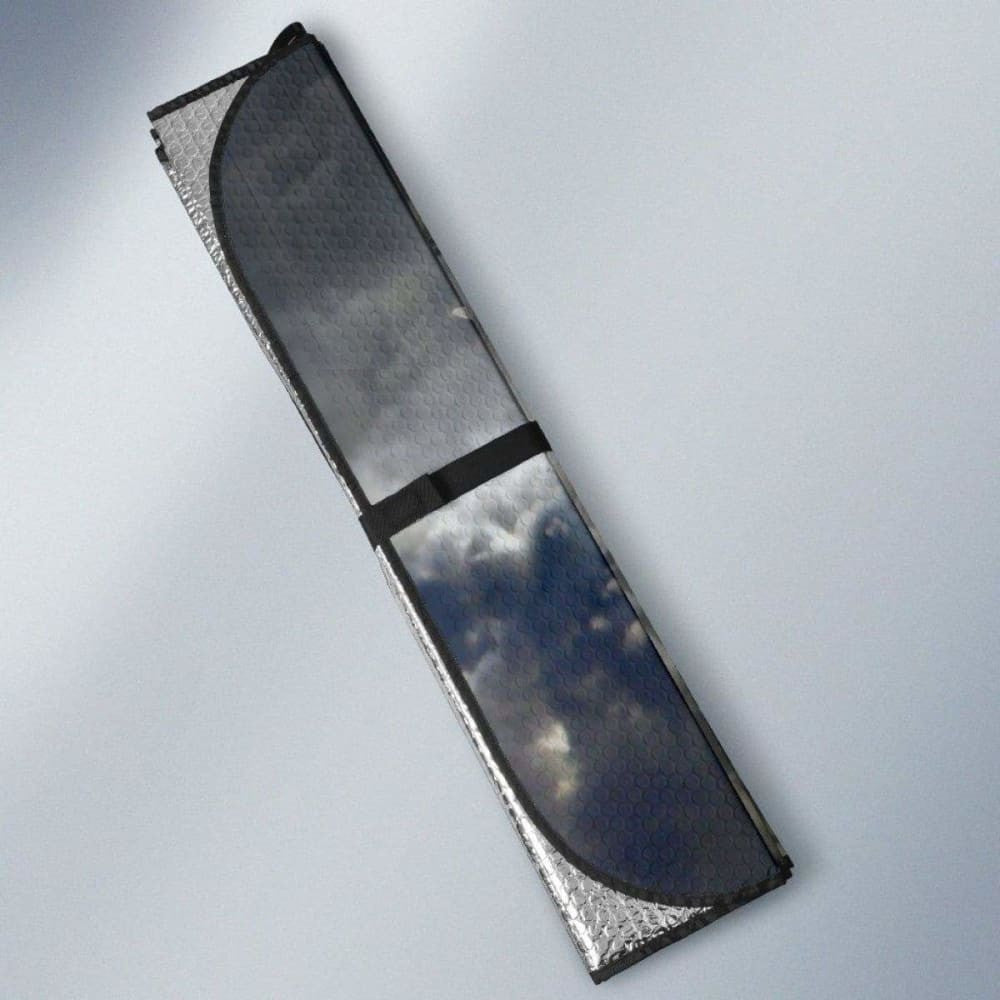 White Horses Auto Sun Shade