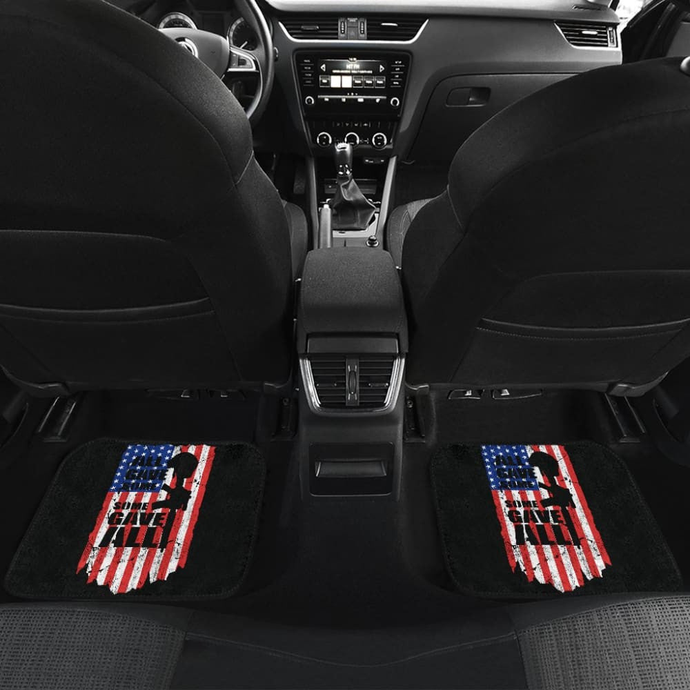 All Gave Some, Some Gave All Patriotic Memorial Day Car Floor Mats