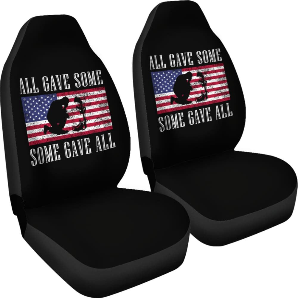 All Gave Some, Some Gave All Patriot Car Seat Covers