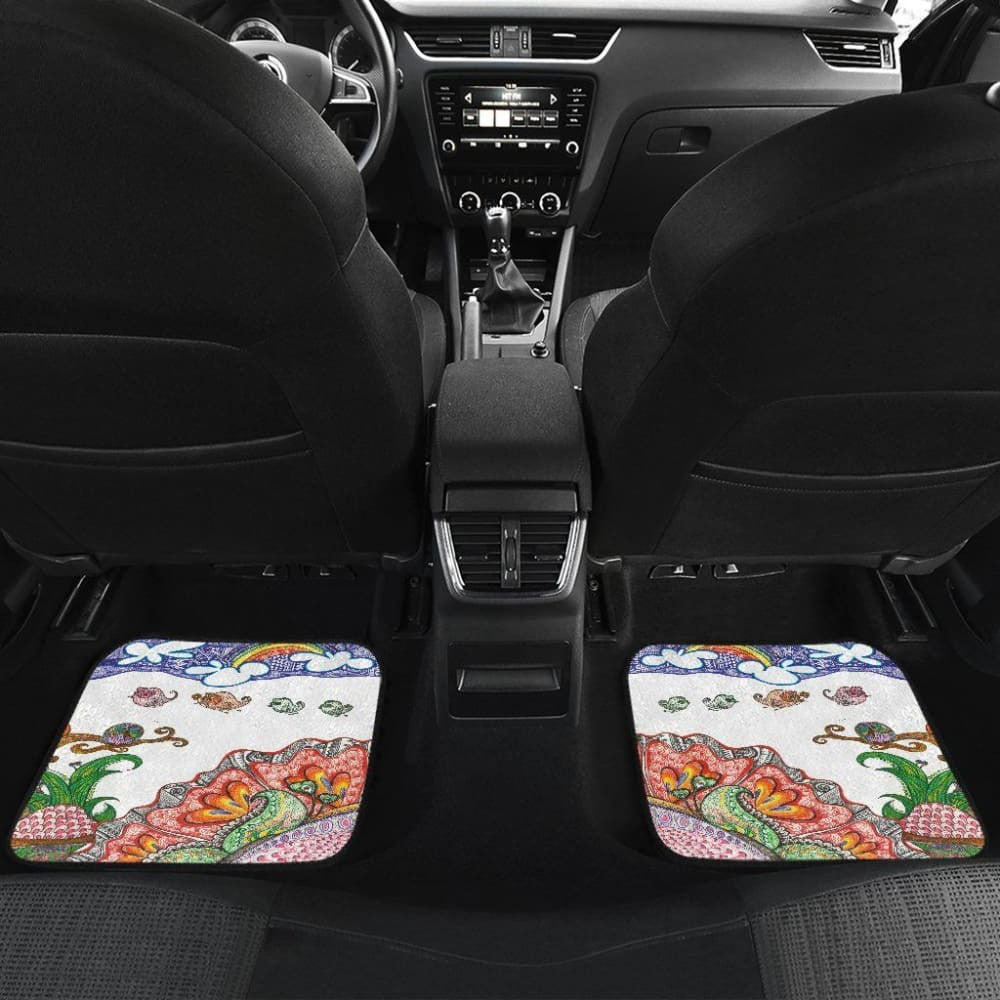 Happy Owls Car Floor Mats