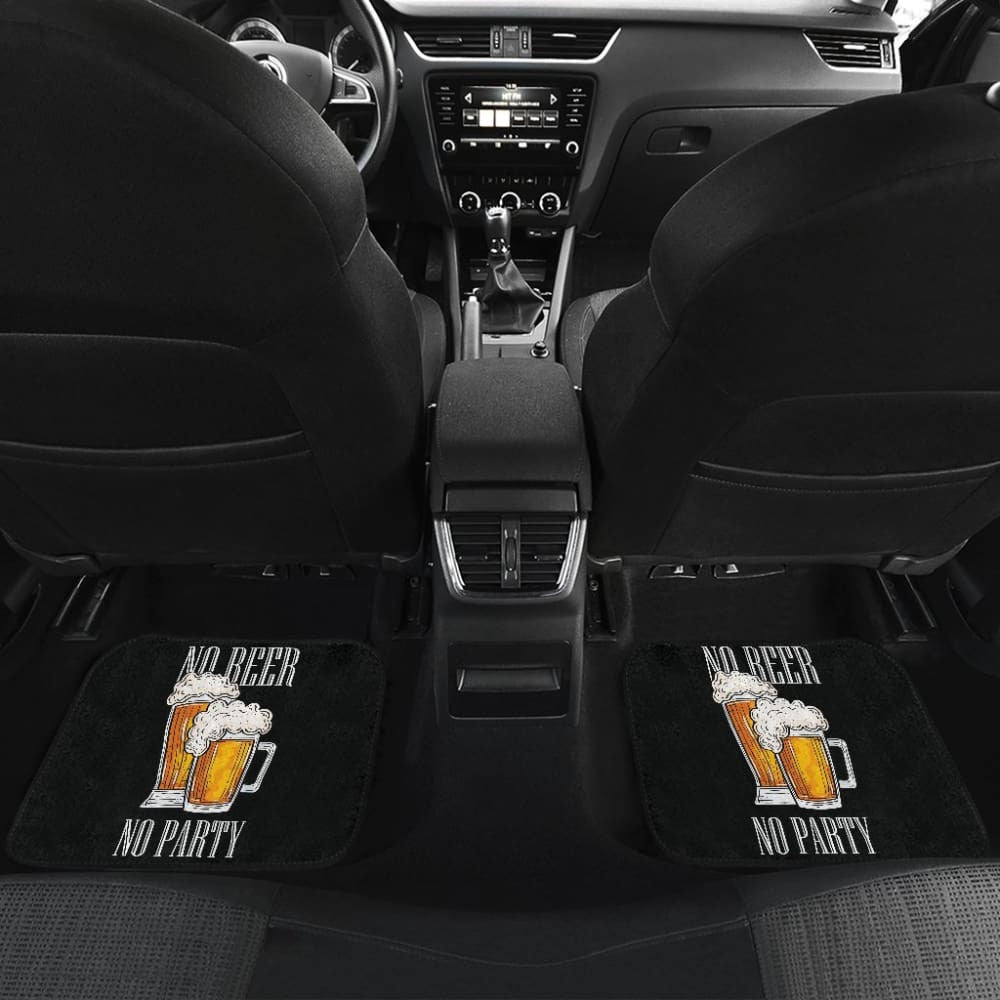 No Beer, No Party Car Floor Mats