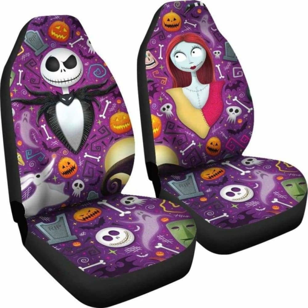 Jack Skellington Sally Car Seat Covers Amazing