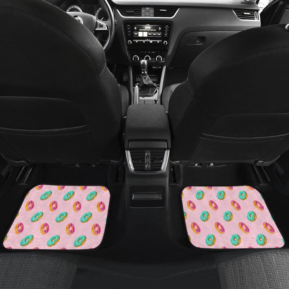 Pink Donut Car Floor Mats