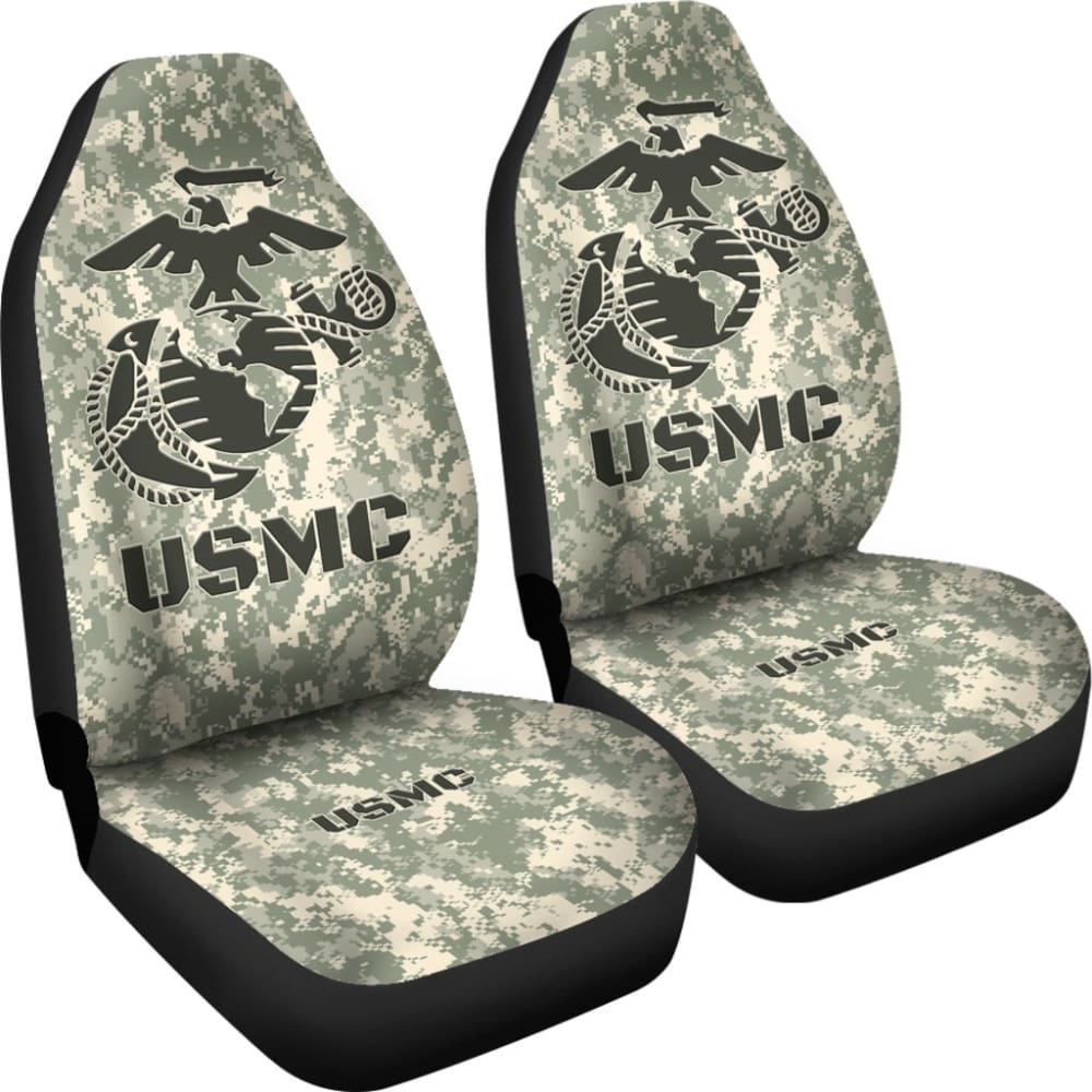 United States Marine Corp Car Seat Covers