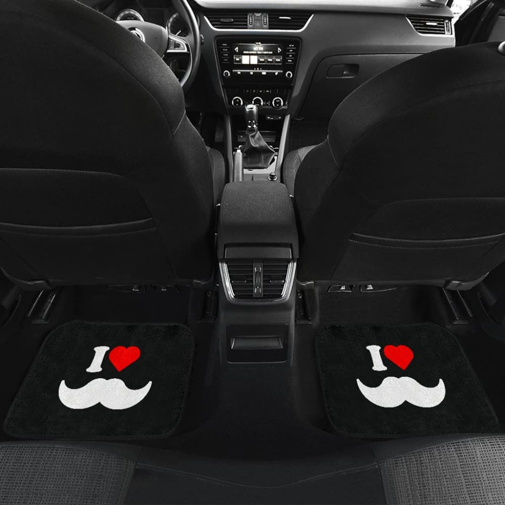 Mustache Beard Amazing Gift Idea Car Floor Mats