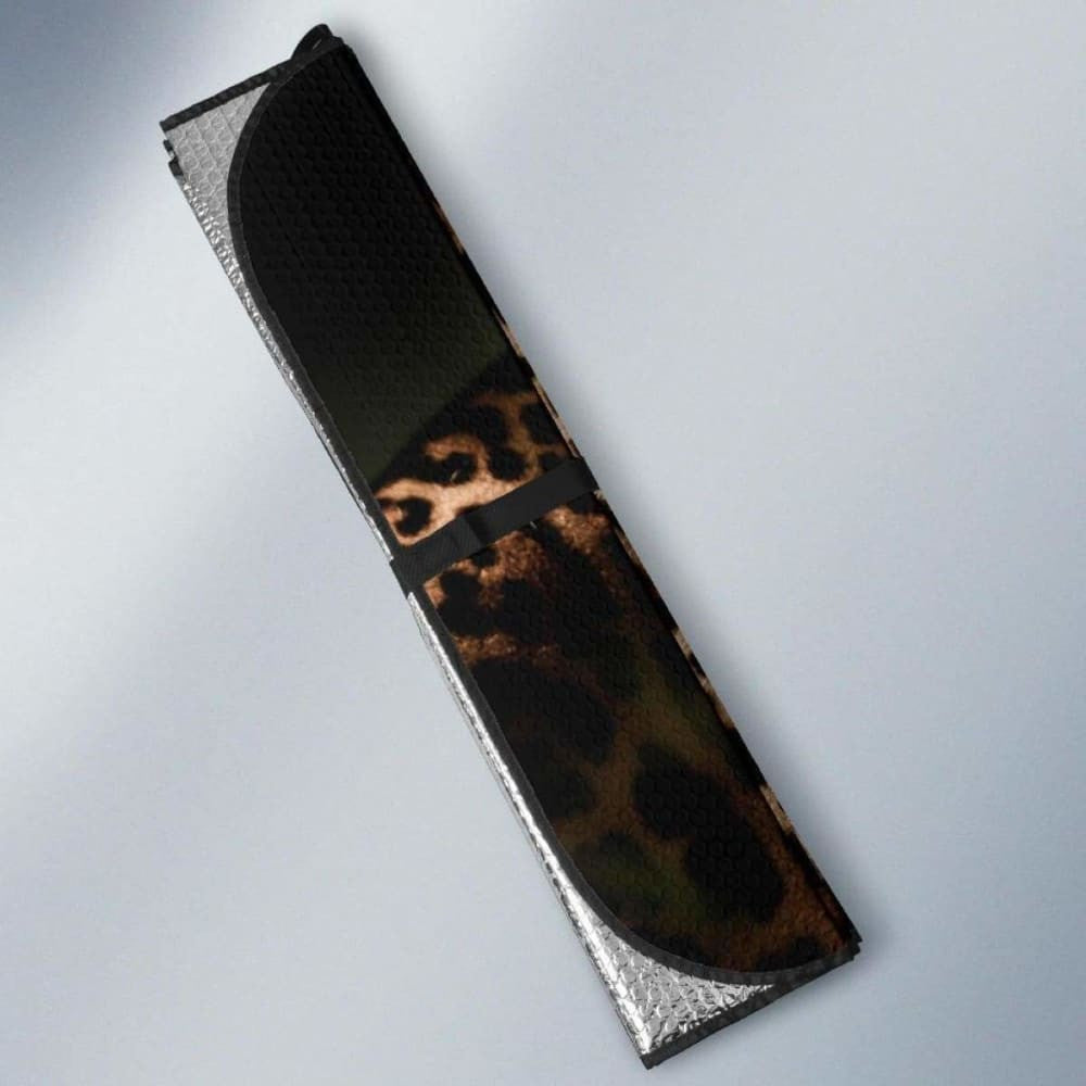Leopard Dark HdK Car Sun Shade