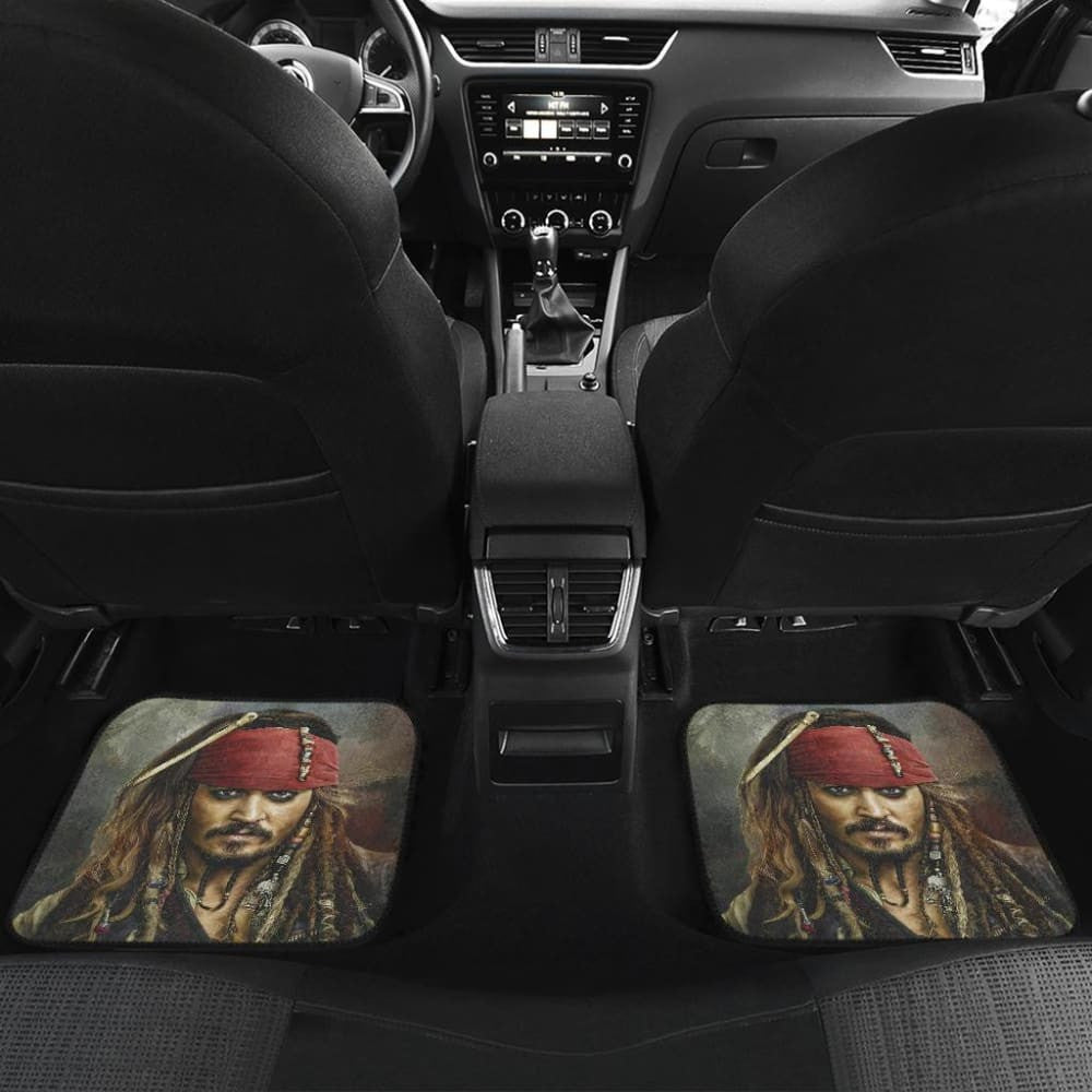 Jack Sparrow Art Pirates Of The Caribbean Car Floor Mats