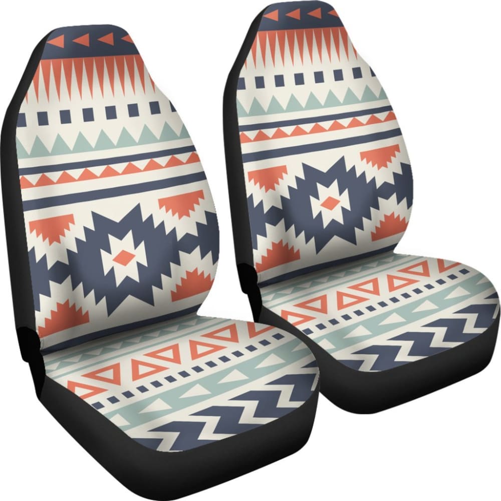 Colorful Aztec Design Car Seat Covers