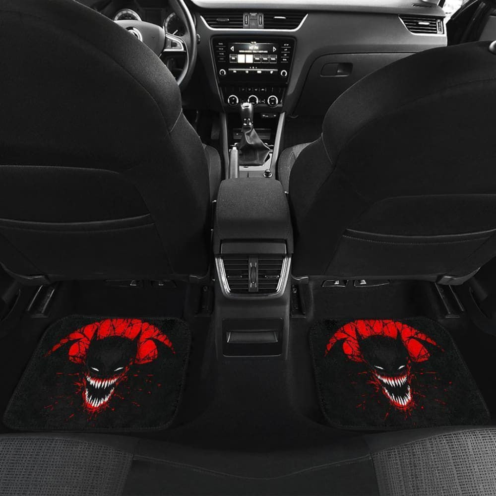Batman Venom Creepy In Black Theme Car Floor Mats