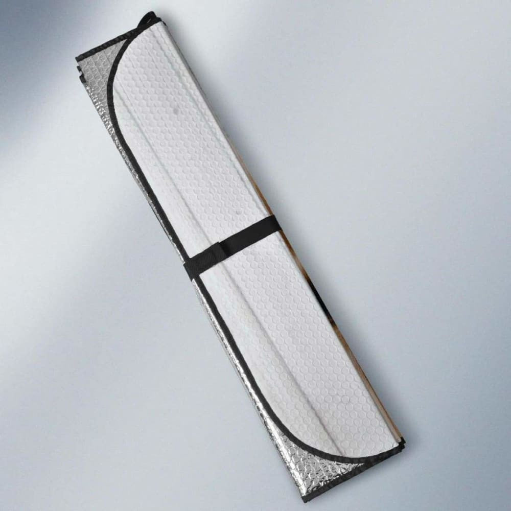 Cute Puppies Golden Retriever HdK Car Sun Shade