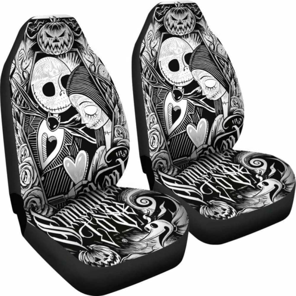 Jack Skellington And Sally Car Seat Covers Amazing