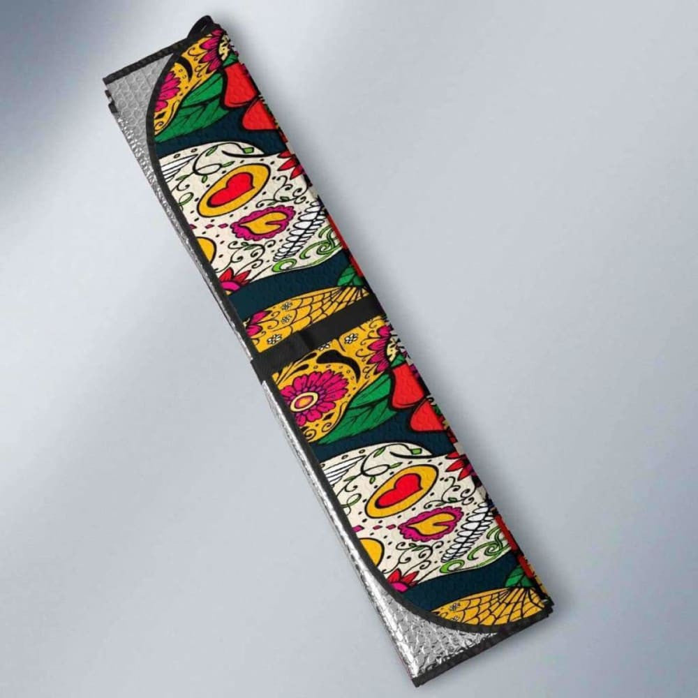 Sugar Skull Auto Sun Car Shades