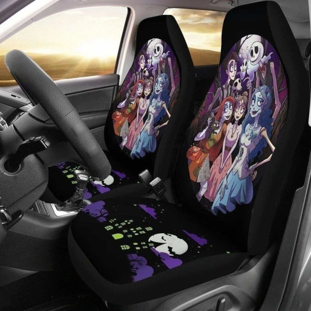 Nightmare Before Christmas & Corpse Bride Car Seat Covers