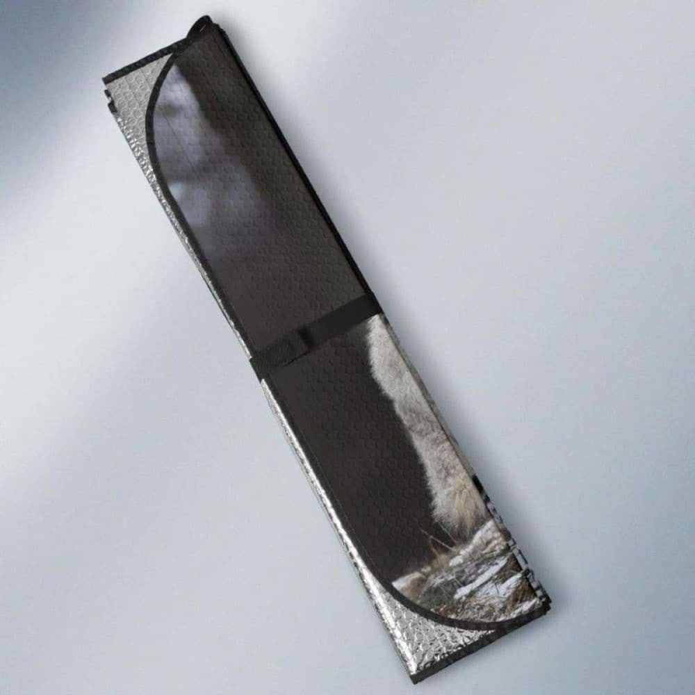 Snow Forest Wolf Auto Sun Shades
