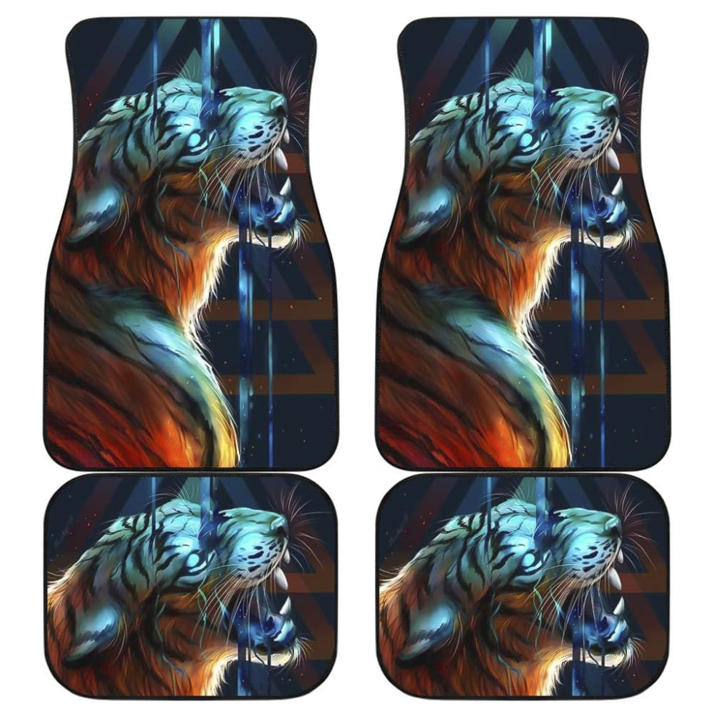 Tiger Art Design Car Floor Mats Amazing Gift Ideas