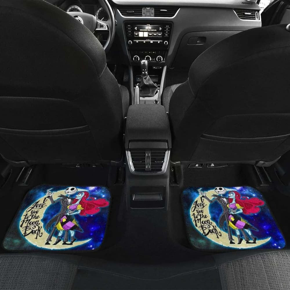 Jack & Sally The Nightmare Before Christmas Car Floor Mats