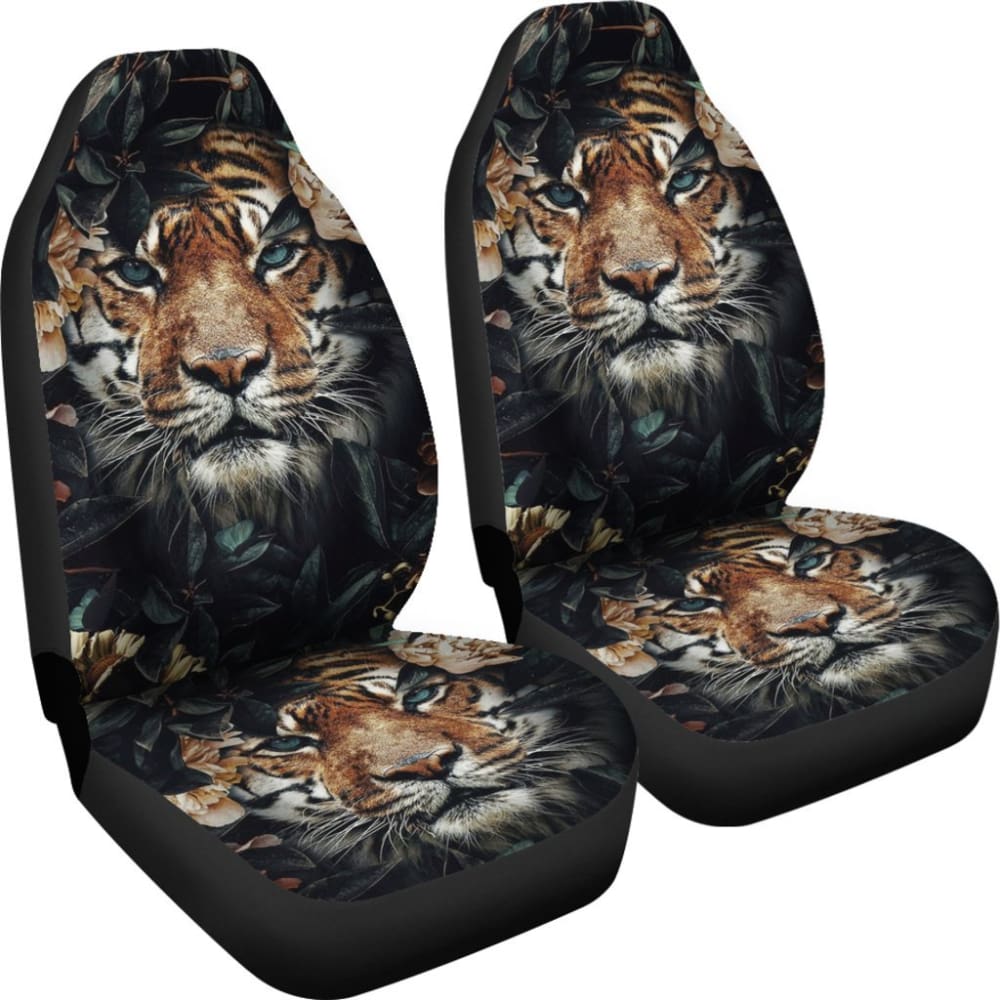 Tiger Flower Car Seat Covers Amazing Gift Ideas
