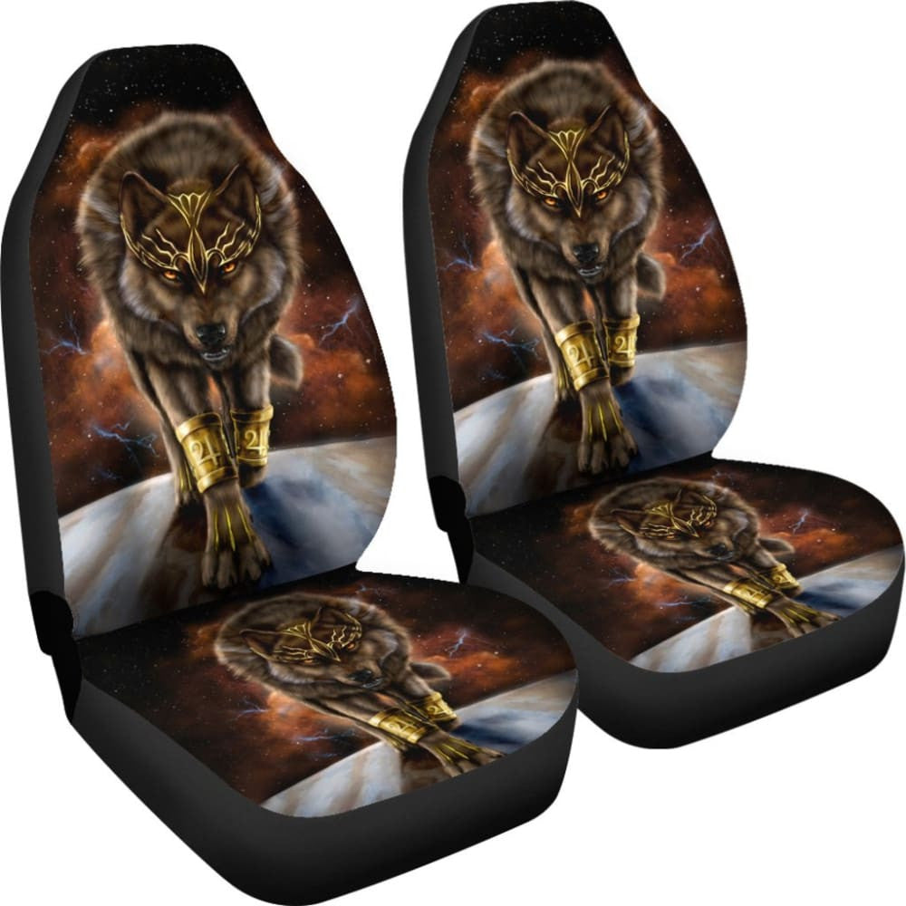 Bold Wolf Car Seat Covers