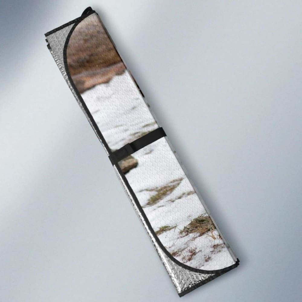 Siberian Tiger Amur Tiger Snow Hd Car Sun Shade