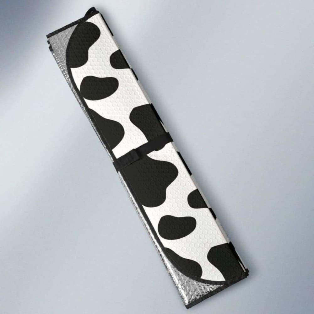 Cow Skin Pattern Car Auto Sun Shades