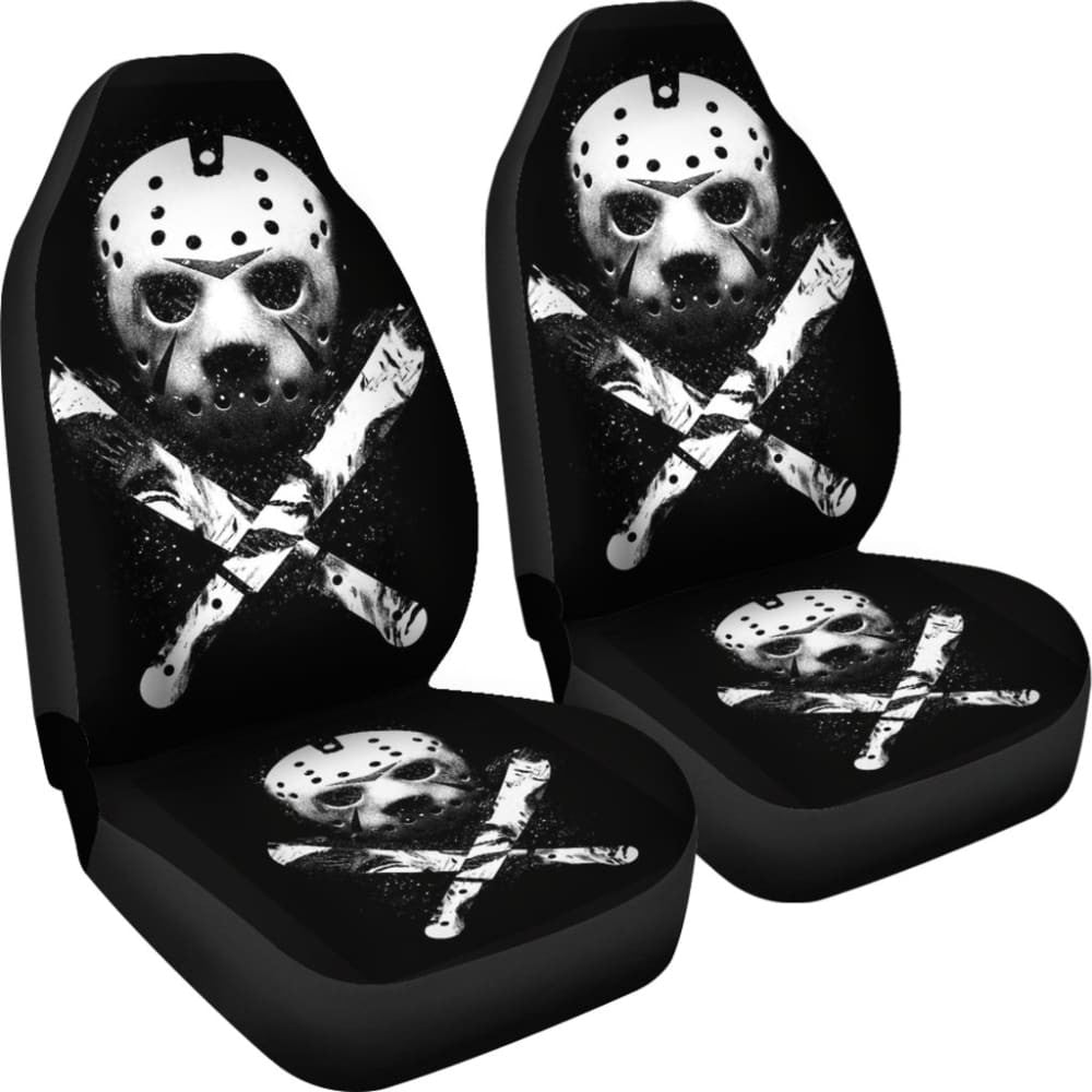 Jason Voorhees Horror Fan Gift Car Seat Covers