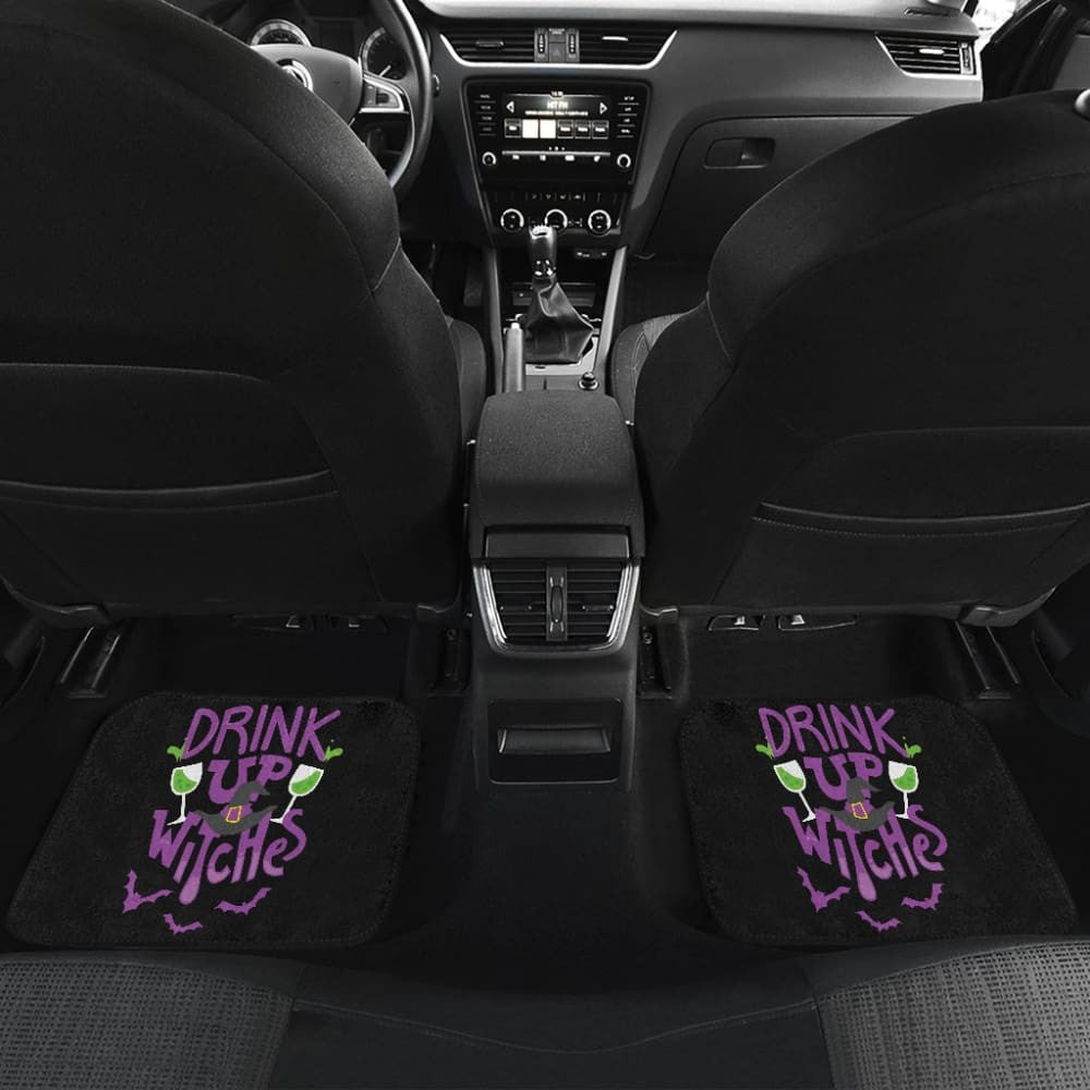 Drink Up Witches Car Floor Mats