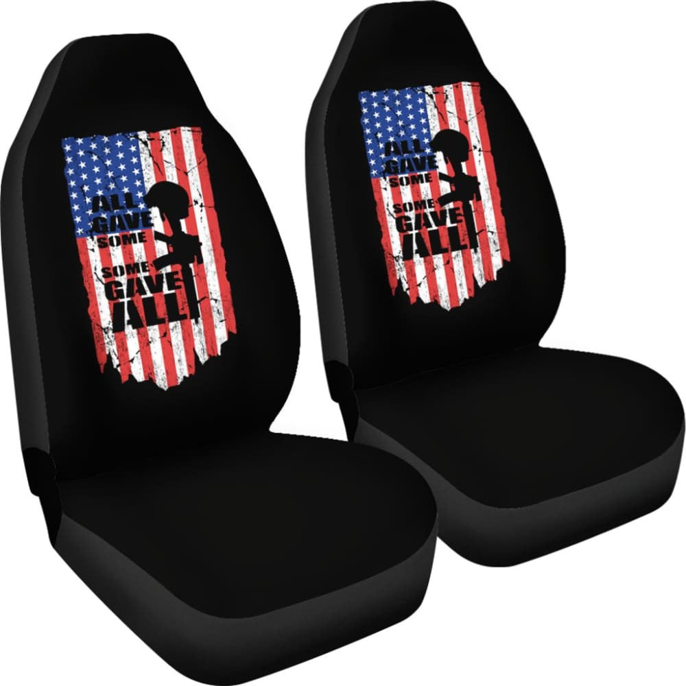 All Gave Some, Some Gave All Patriotic Memorial Day Car Seat Covers
