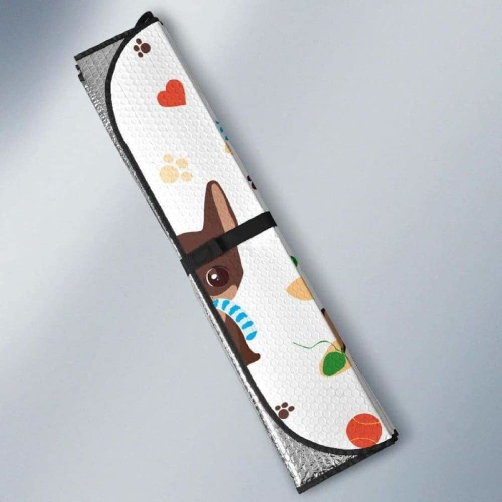 Cute Chihuahua Dog Pattern Car Auto Sun Shades