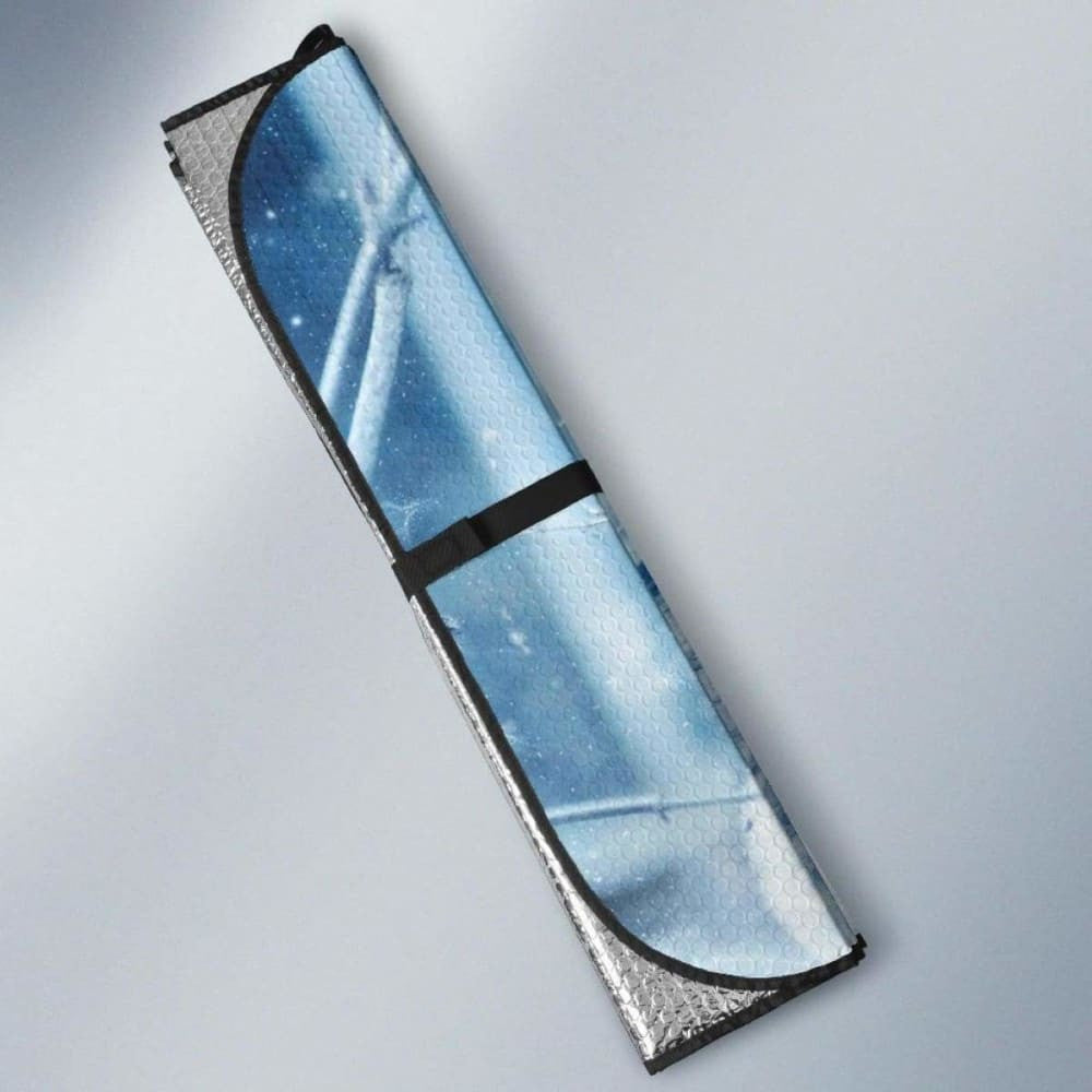 Wolf Wild Snow Winter Cold Hd Car Sun Shade